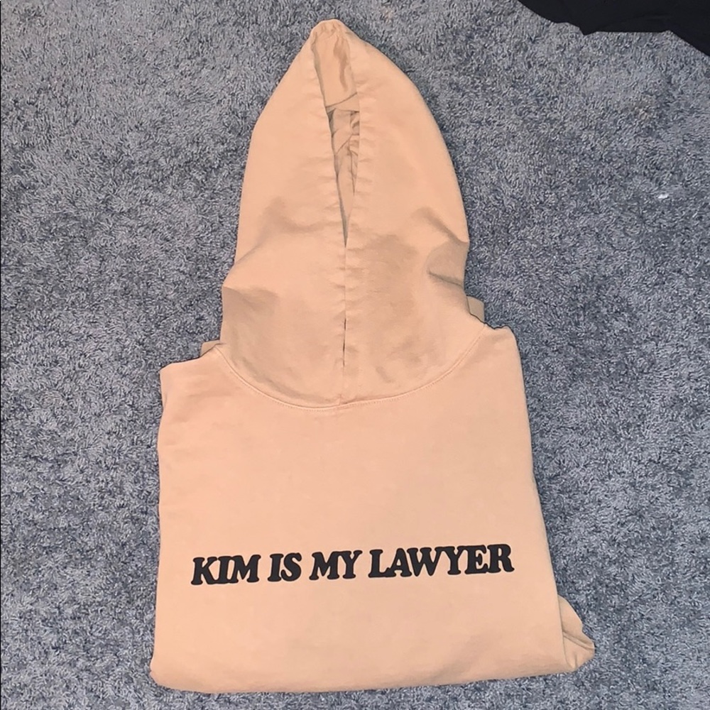 Kim is my lawyer talentless hoodie